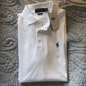 BNWT Men’s White Polo